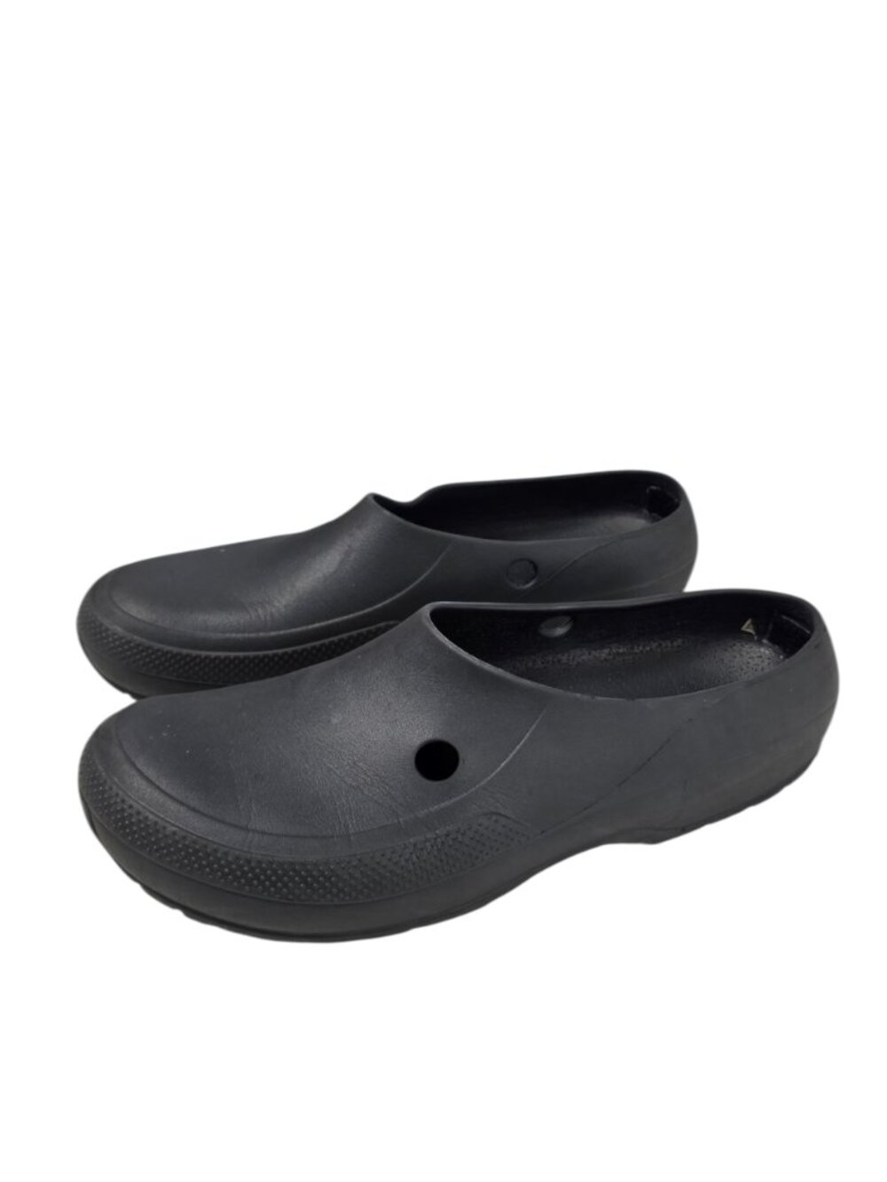 CROCS Men's Black Slip On Clogs, Comfort, Rubber, Casual, 8527, Size 11